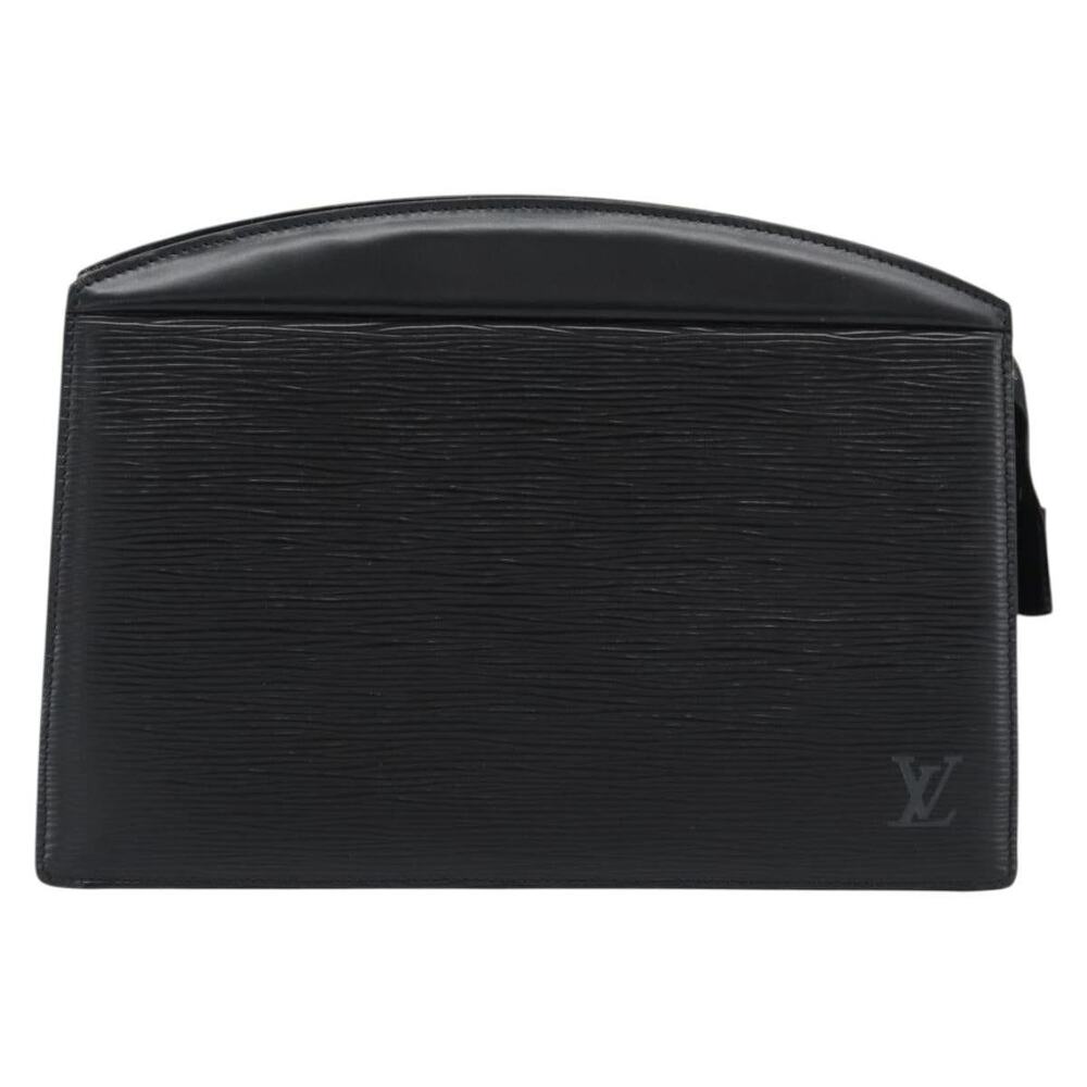 Louis Vuitton Epi Trousse Crete Pouch Black
